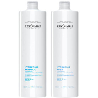 Proximus Hydrating - zestaw do włosów suchych szampon 1000ml i maska 1000ml
