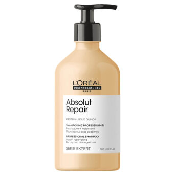 Loreal Absolut Repair Gold szampon regenerujący do włosów zniszczonych 500ml