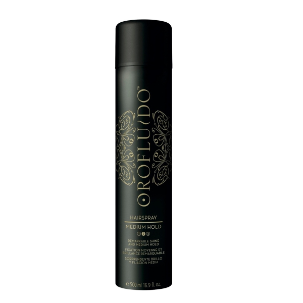 Revlon OroFluido Hairspray Medium lakier do włosów 500ml