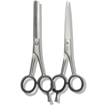 Viva Top First Cut - zestaw do nauki strzyżenia nożyczki i degażówki fryzjerskie