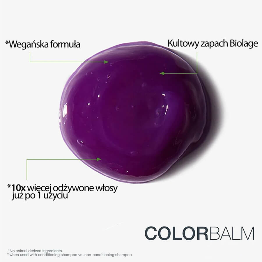 Biolage Color Balms odżywki koloryzujące, właściwośći i konsystencja