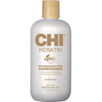 CHI Keratin keratynowa odżywka do włosów zniszczonych 355ml