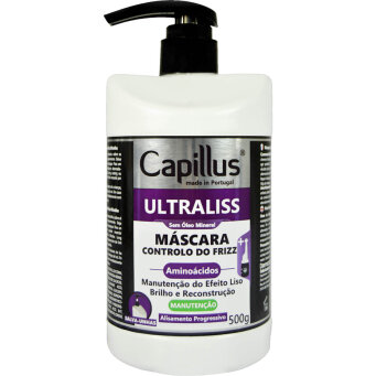 Capillus Ultraliss Anti-Frizz Maska regenerująca do włosów zapobiegająca puszeniu się 500g