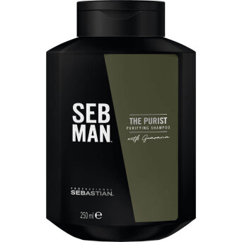 Seb Man The Purist Szampon przeciwłupieżowy do włosów dla mężczyzn 250ml