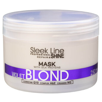 Stapiz Sleek Line Violet Blond maska neutralizująca do włosów blond 250ml