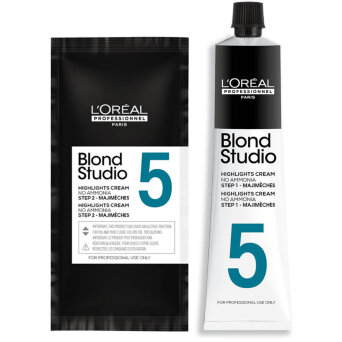 Loreal Blond Studio Majimeches 1, 2 - zestaw do rozjaśniania włosów krem 50ml i saszetka 25g