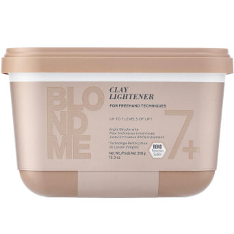 Schwarzkopf Blondme Clay Lightener 7+ Rozjaśniacz do włosów, glinkowy 350g