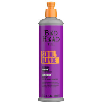 Tigi Bed Head Serial Blonde Restoring szampon odbudowujący do włosów blond i farbowanych 400ml 