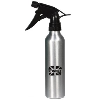 RONNEY Spray Bottle 177 Spryskiwacz fryzjerski srebrny do wody 250ml