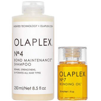 Olaplex No.4 / no.7 - zestaw do regeneracji włosów szampon 250ml i olejek 30ml