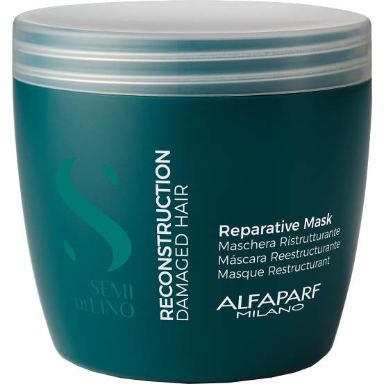 Alfaparf Semi Di Lino RECONSTRUCTION maska regenerująca do włosów zniszczonych 500ml