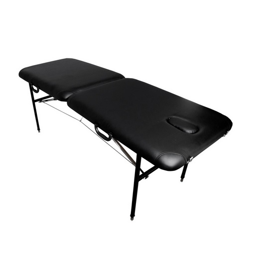 Activ KOMFORT AT-001 BLACK stół do masażu składany czarny