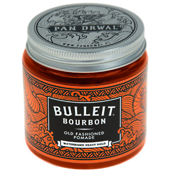 Pan Drwal Bulleit Bourbon Old Fashioned Wodna pomada do stylizacji włosów dla mężczyzn 120ml