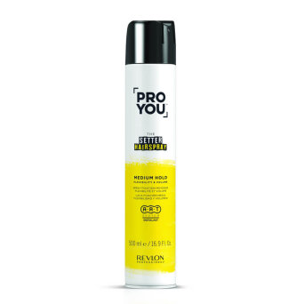 Revlon ProYou Setter Hairspray Medium lakier do włosów umiarkowanie utrwalający i zwiększający objętość 500ml