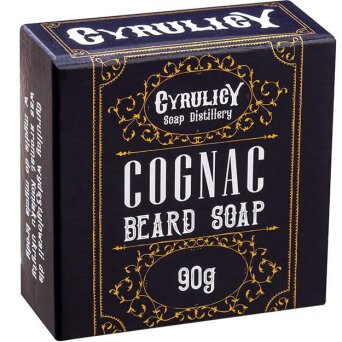 Cyrulicy Beard Soap Cognac Mydło do brody dla mężczyzn 90g