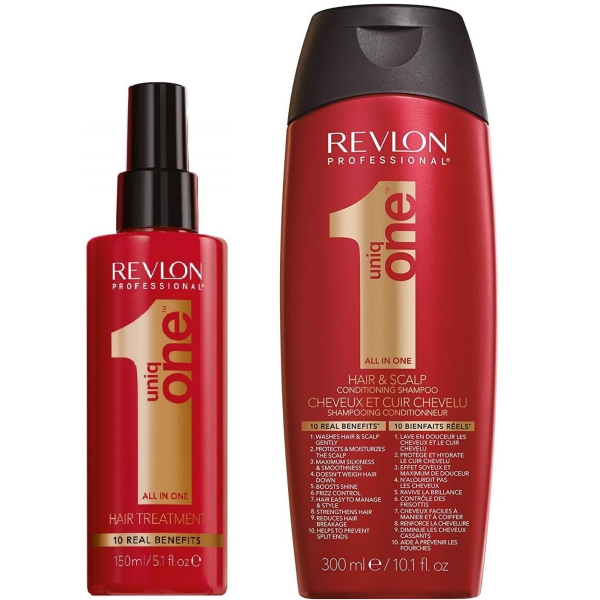 Revlon Uniq One 10w1 zestaw maska i szampon do pielęgnacji włosów