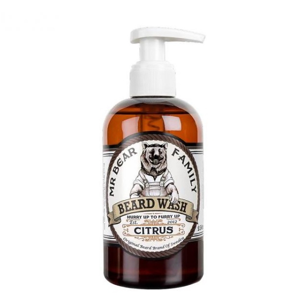 Mr. Bear Citrus Beard Wash - szampon do brody 250ml