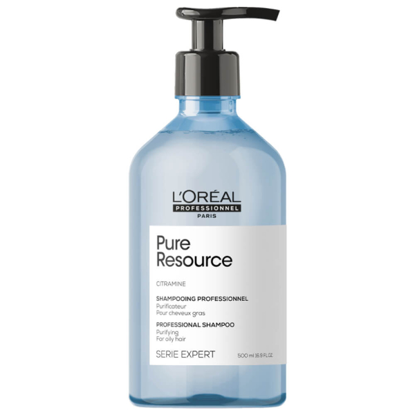 Loreal Pure Resource, szampon do włosów przetłuszczających się 500ml