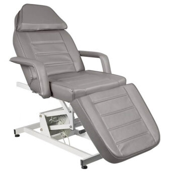 Activ Azzurro 673A, fotel kosmetyczny elektryczny szary, dostępny w 48h