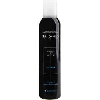 Proximus Finish&Style Gloss Nabłyszczacz do włosów w sprayu 250ml