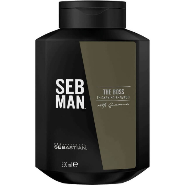 Seb Man The Boss Szampon dodający objętości i odświeżający włosy dla mężczyzn 250ml