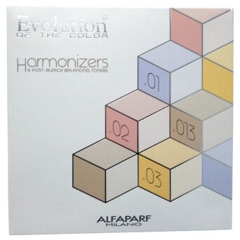 Alfaparf Evolution Harmonizers karta kolorów, paleta, wzorniki odcieni