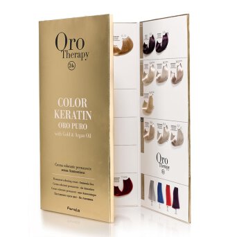 Fanola Oro Therapy Color Keratin Paleta kolorów