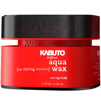 Kabuto Katana Aqua Wax Red mocna pomada woskowa do włosów dla mężczyzn 150ml