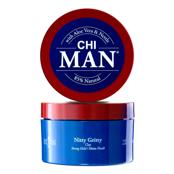 CHI Man Nitty Gritty Glinka do stylizacji włosów dla mężczyzn o mocnym utrwaleniu  85g