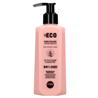 Mila Professional Be Eco Pure Volume, szampon oczyszczający i nadający objętości do włosów 250ml