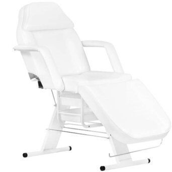 Activ A-202 Fotel kosmetyczny z kuwetami biały, regulacja manualna