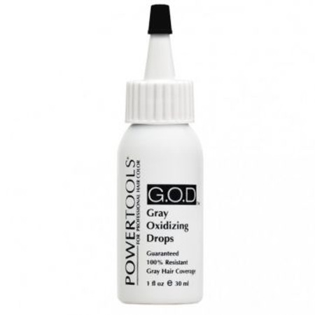 Powertools Gray Oxidizing Drops Krople wspomagające farbowanie siwych włosów 30ml