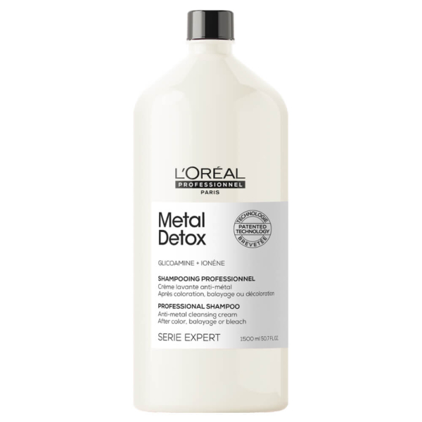 Loreal Metal Detox szampon oczyszczający włosy po koloryzacji i dekoloryzacji 1500ml