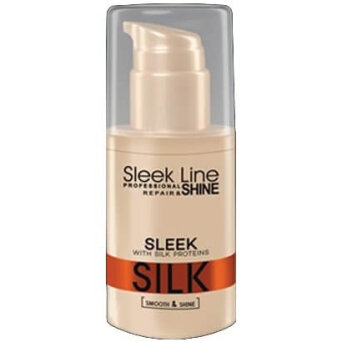 Stapiz Sleek Line odżywka jedwabna, nawilżenie i regeneracja włosów 30ml