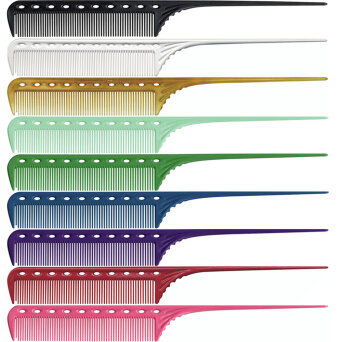 Y.S. Park YS-101 Grzebień fryzjerski ze szpikulcem, różne kolory