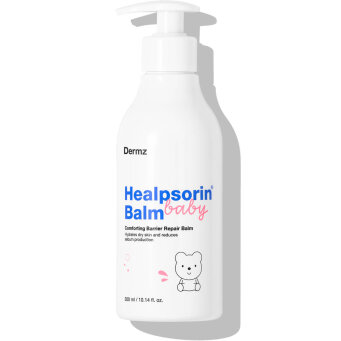 Dermz Healpsorin Baby Balsam nawilżający do skóry wrażliwej dla dzieci z ceramidami i korzeniem żywokostu 300ml