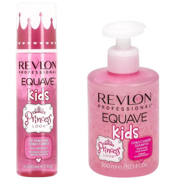 Revlon EQ Kids Princess Duo zestaw dla dzieci szampon 250ml i odżywka 200ml