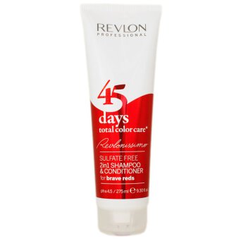 Revlon 45 Days Brave Reds 2 w 1 szampon i odżywka do włosów,czerwień  275ml