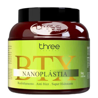 Three Therapy Nanoplastia BTX Botox Kuracja prostowania włosów 1000g