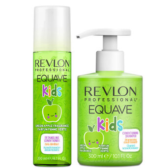 Revlon Equave Kids - zestaw do pielęgnacji włosów dla dzieci szampon 300ml i odżywka 200ml 