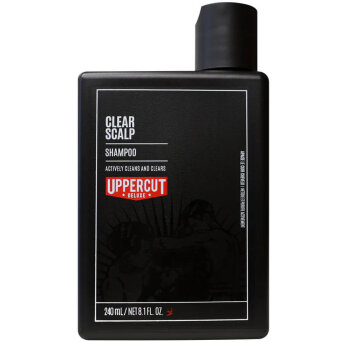 Uppercut Deluxe Clear Scalp Szampon przeciwłupieżowy do włosów dla mężczyzn 240ml