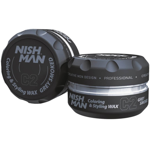 Nishman Coloring Wax Grey Smoked Pomada koloryzująca włosy 100ml