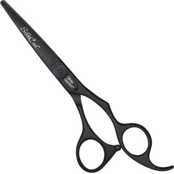 Olivia Garden SilkCut Pro Black Nożyczki do włosów rozmiary 5.0", 5.75", 6.5"