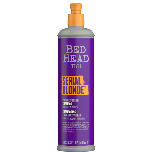 Tigi Bed Head Serial Blonde Purple Toning szampon ochładzający kolor włosów blond 400ml