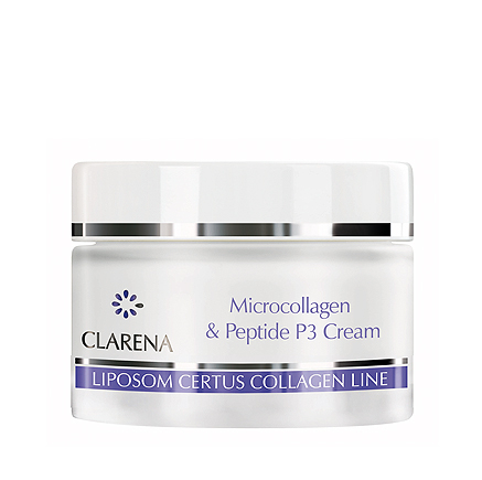 Clarena Microcollagen & Peptide P3 Cream Krem mikrokolagenowo-peptydowy 50ml