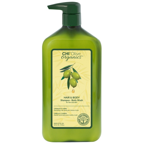 CHI Olive Organics Hair and Body Wash szampon nawilżający do włosów i ciała 710ml
