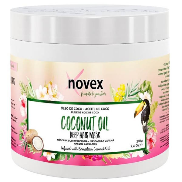Novex Coconut Oil maska do włosów suchych i zniszczonych 210g