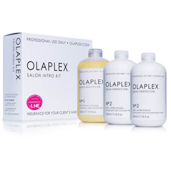 Olaplex Salon Intro Kit profesjonalny system regeneracji włosów podczas zabiegów zestaw 3x525ml