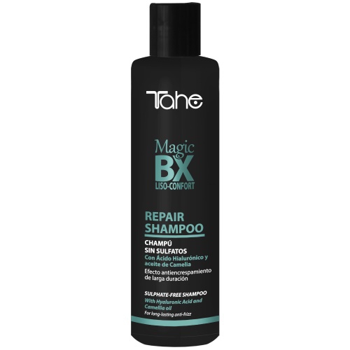 Tahe MAGIC BX GOLD LISO szampon regenerujący do włosów zniszczonych bez siarczanów 300ml