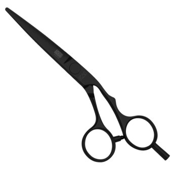 Kasho Silver Black, nożyczki fryzjerskie offsetowe, rozmiary 5.5'', 6'', 6.5''